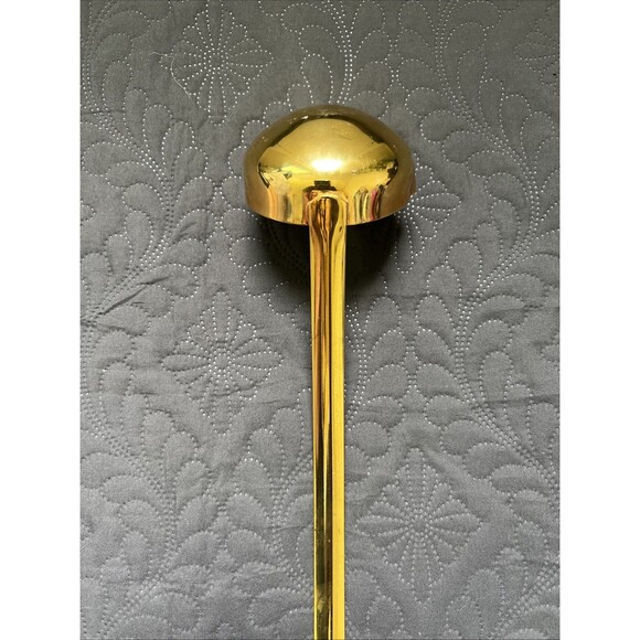 SILVERPLATE BY DUCHIN GIFTS GOLD 15" SOUP SAUCE PUNCH LADLE HOME SERVERWARE PART - Picture 5 of 9